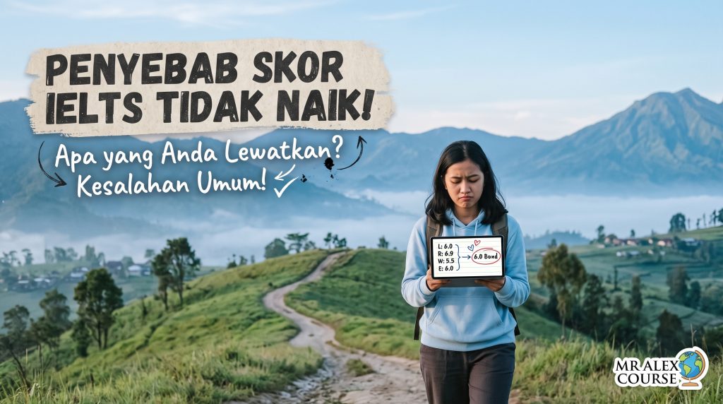 Penyebab Skor IELTS Tidak Naik